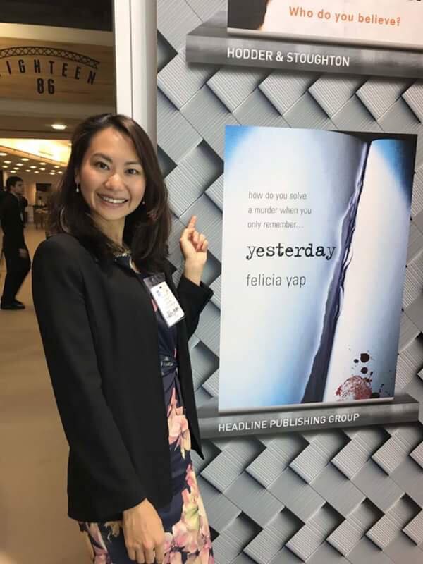 Facebook/Felicia Yap Living her dream.